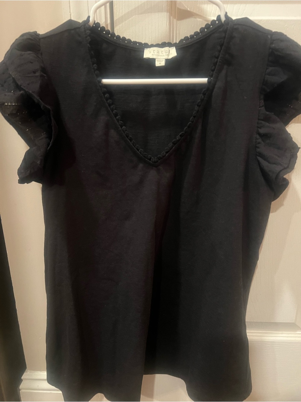 Status short sleeve shirt size medium- new without tags